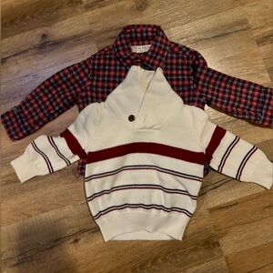 Baby Holiday Sweater & Flannel